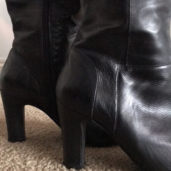 Jo Mercer heel leather boots - Picture 4 of 9